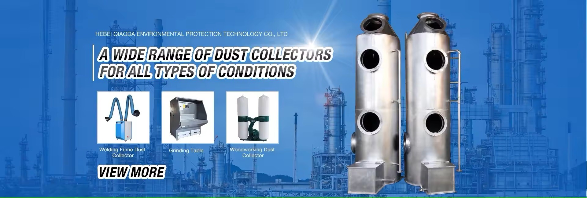 Qualität System zur Sammlung von Staub aus der Industrie usine