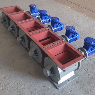 Industrie-Staubsammler Asche Entladeklappe 304 Edelstahl Rotationsentlademaschine