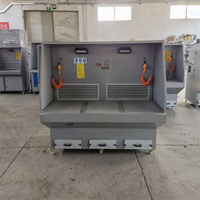 Warm verkaufte industrielle Schleifmaschine Staubsammler Polstisch Abzugstafel Schleiftisch mit Staubsammler
