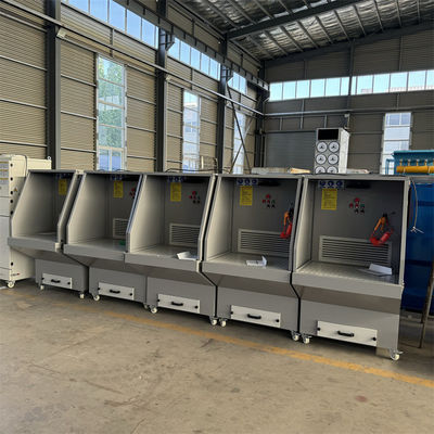 Professionelle Schleifstation Abwärtsströmung Tisch Polieren Tisch Staubsammler für die Metallurgie