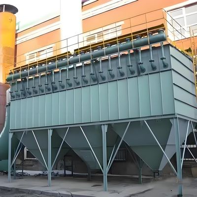 20 T Kohlekessel Pulssäcke Staubsammler 1000 m2 Filterfläche