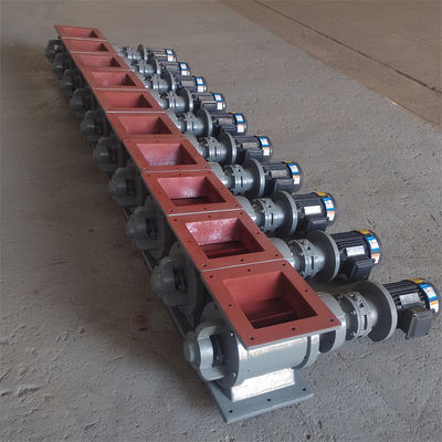 Zementkornsternentlademittel Asche Kohlenbergbau Starrer Impeller Fütterung Design Rotationsluftverschlussventil