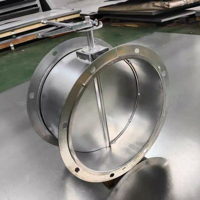 Sanitäre Schmetterlingsventile aus Edelstahl Pulver Schmetterlingsventil für Industrie