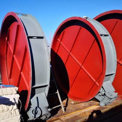 Flanschverbindung Edelstahl elektrischer Aktor Lüftung Schmetterlingsventil kundenspezifischer Flansch