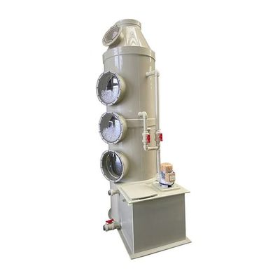 Gasreiniger entfernen So2 Co2 Turm Abgasreinigungssystem verpacktes Bett nasse Reiniger für die Abwasserindustrie