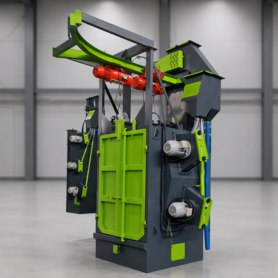Gießflächenreinigung Q3210 Gummibandstrahmaschine