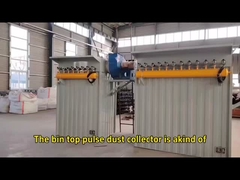 Ausrüstung für die Abfertigung von Staub aus Industriebeuteln mit Pulsspritzerzeugung